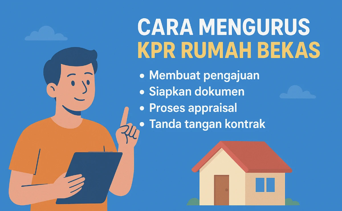 cara mengurus KPR rumah bekas
